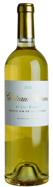 Château Climens, Barsac, 1er Cru Classé, Bordeaux, 2011