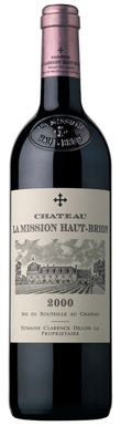 Château La Mission Haut-Brion, Pessac-Léognan, Cru Classé de Graves, 2000