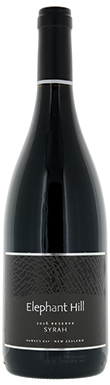 Elephant Hill, Reserve Syrah, Hawke's Bay, New Zealand, 2016