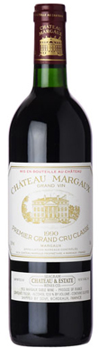 Château Margaux, Margaux, 1er Cru Classé, Bordeaux, France 1990