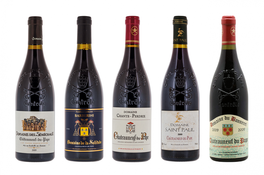 Chateauneuf_Bottles